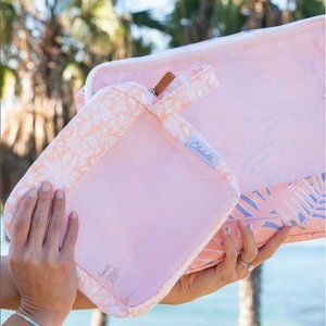 Cleobella Sun in the Fun Packing Cubes New, Set of 2